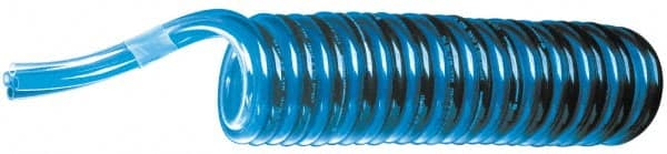 Advanced Technology Products - 1/4" ID x 3/8" OD, 5/8" Wall Thickness, Polyurethane Tube - Black, Clear Blue, Light Blue & Clear, 140 Max psi, 98 Shore A Hardness - Exact Tooling