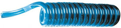 Advanced Technology Products - 5/32" ID x 1/4" OD, 15/32" Wall Thickness, Polyurethane Tube - Black, Clear Blue, Light Blue & Clear, 140 Max psi, 98 Shore A Hardness - Exact Tooling