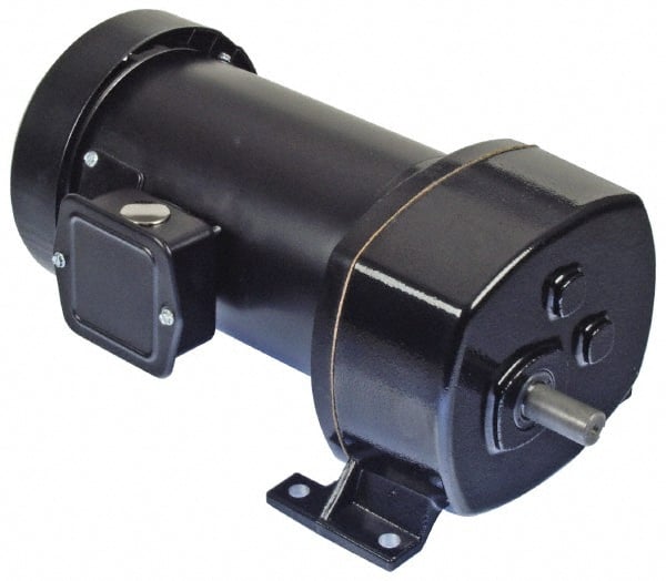Bison Gear - 90 VDC, 144 RPM, 11.8:1 Gear Ratio, Parallel Gearmotor - 202 Torque, TEFC Enclosure - Exact Tooling