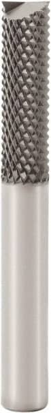Seco - 8mm Diam, End Mill End, Solid Carbide Diamond Pattern Router Bit - Right Hand Cut, 2-61/64" OAL, Use on Composites - Exact Tooling