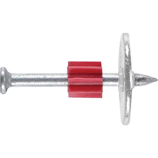 DeWALT Anchors & Fasteners - Powder Actuated Pins & Threaded Studs Type: Drive Pin w/ Washer Shank Length (Inch): 2-1/2 - Exact Tooling