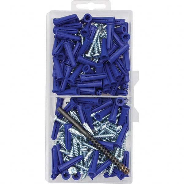 DeWALT Anchors & Fasteners - Anchor Assortments Type: Hollow Wall Anchors System of Measurement: Inch - Exact Tooling