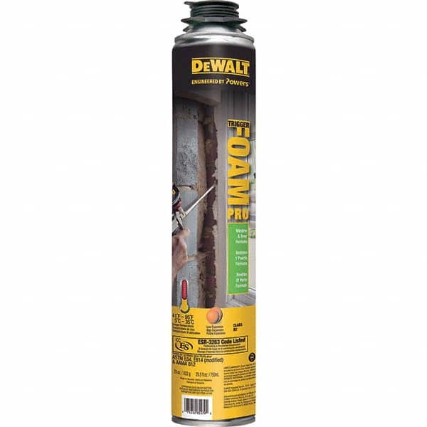 DeWALT Anchors & Fasteners - Caulk & Sealants; Product Type: Foam ; Chemical Type: Polyurethane ; Container Size Range: 16 oz. (1 Lb.) - Exact Tooling