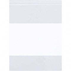 Value Collection - Pack of (1000), 8 x 12" 4 mil Reclosable Poly Bags - Exact Tooling