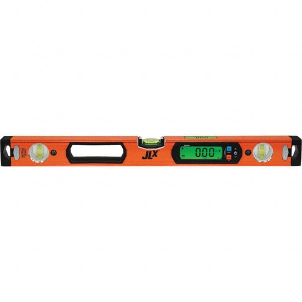 Johnson Level & Tool - Box Beam, I-Beam & Torpedo Levels Level Type: Digital Number of Vials: 3 - Exact Tooling