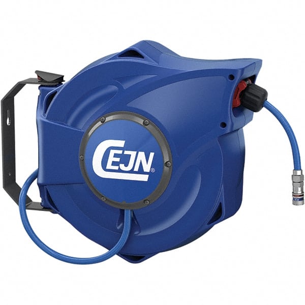 CEJN - 26' Spring Retractable Safety Hose Reel - 145 psi, Hose Included - Exact Tooling