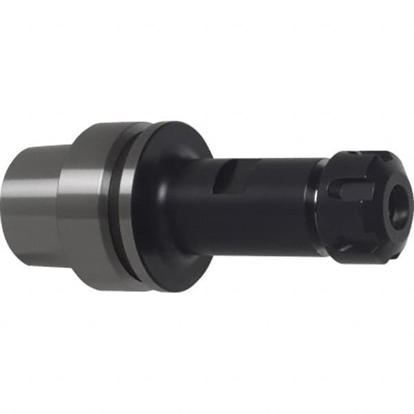 Guhring - 28mm Metric HSK40E Taper Shank Diam Tapping Chuck/Holder - 1 to 10mm Tap Capacity, 60mm Projection - Exact Tooling