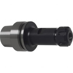 Guhring - 28mm Metric HSK40E Taper Shank Diam Tapping Chuck/Holder - 1 to 10mm Tap Capacity, 60mm Projection - Exact Tooling