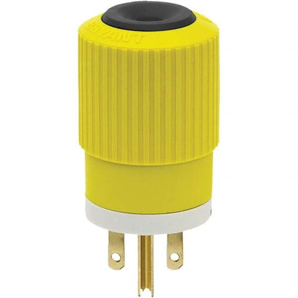 Bryant Electric - Straight Blade Plugs & Connectors Connector Type: Plug Grade: Industrial - Exact Tooling