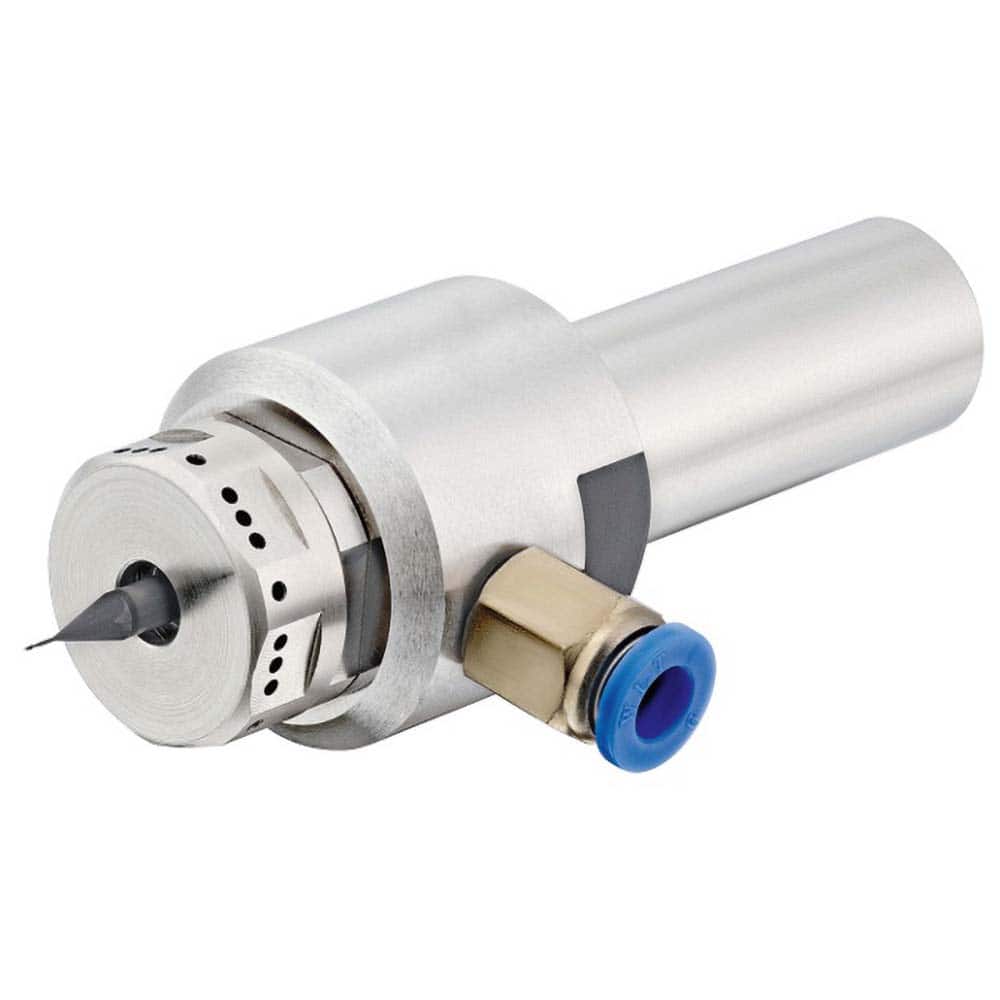 CoolSpeed - Fluid & Air-Mist High-Speed Spindles; Drive Type: Air-Mist ; RPM: 55000.000 ; Compatible Tool Size: 3mm; 4mm; 6mm ; Shaft Diameter: 16.000 (mm); Wattage: 200.000 ; Operating Pressure Range (psi): 44-101 - Exact Tooling