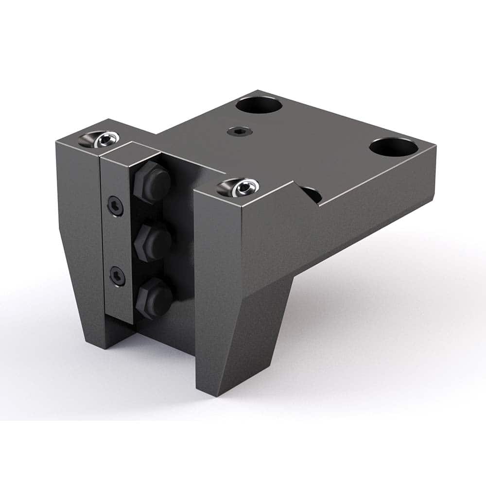 Global CNC Industries - Turret & VDI Tool Holders; Type: Mazak OD Turning Block ; Clamping System: 94mm X 84mm ; Tool Axis: OD ; Through Coolant: No ; Outside Diameter (Decimal Inch): 1.2500 ; Additional Information: 4 Mounting Holes - Exact Tooling