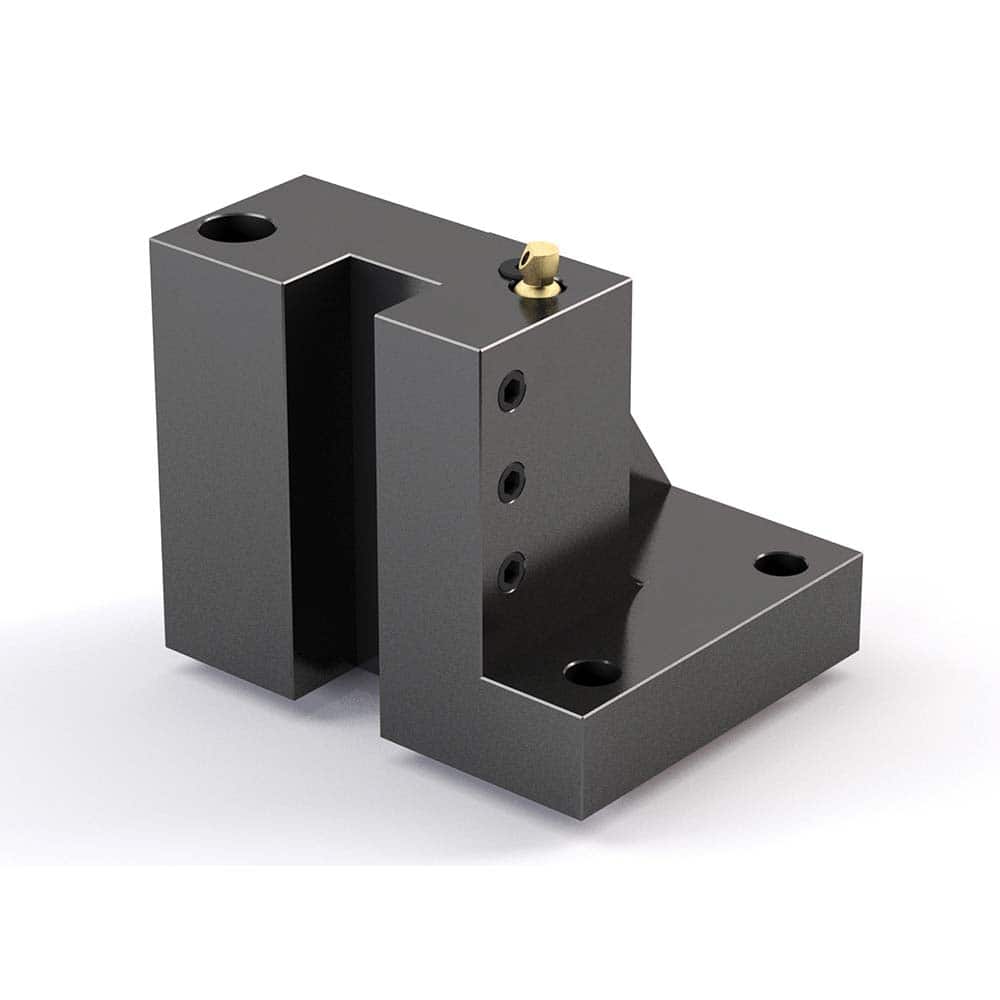 Global CNC Industries - Turret & VDI Tool Holders; Type: Okuma Howa OD Turning Block ; Clamping System: 120mm X 80mm ; Tool Axis: OD ; Through Coolant: No ; Outside Diameter (Decimal Inch): 1.0000 ; Additional Information: 4 Mounting Holes - Exact Tooling