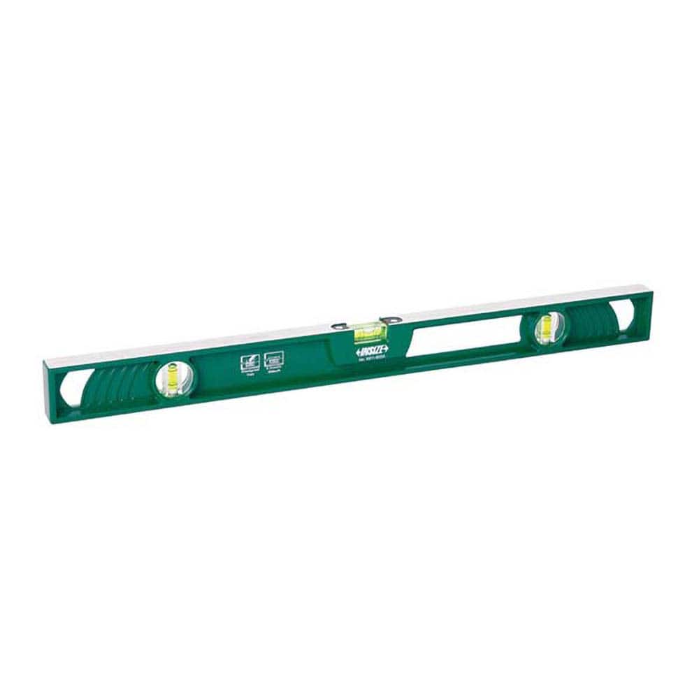 Insize USA LLC - Box Beam, I-Beam & Torpedo Levels; Level Type: Box Beam ; Number of Vials: 3 ; Material: Die Casting Aluminum; Alloy Frame ; Length (Inch): 32 ; Magnetic or Nonmagnetic: Nonmagnetic ; Width (Decimal Inch): 1.1810 - Exact Tooling