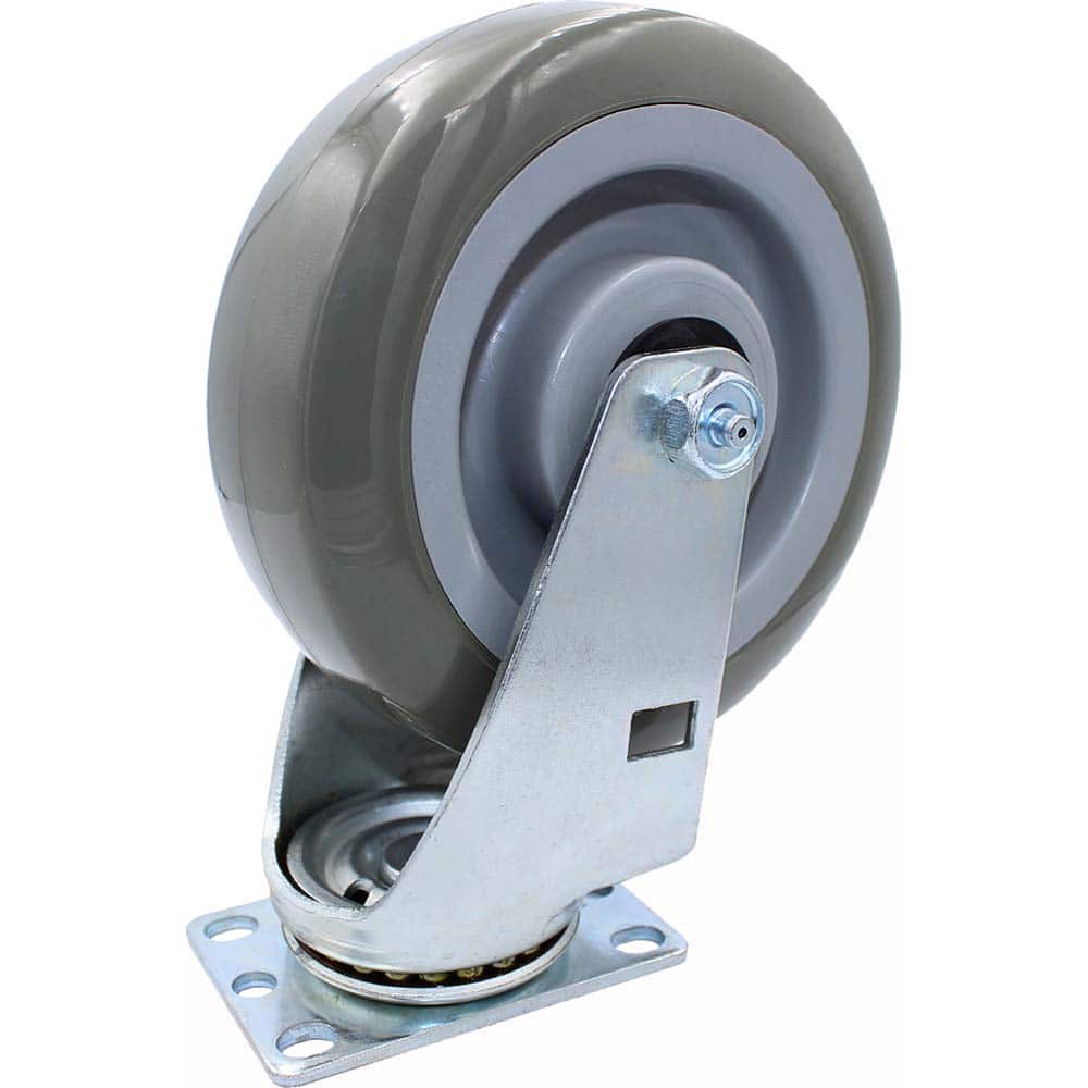 Snap-Loc - Specialty Casters; Type: Caster ; Style: Swivel ; Mount: Stem ; Load Capacity (Lb.): 450.000 ; Wheel Diameter: 6 (Inch); Wheel Width: 1-1/2 (Inch) - Exact Tooling