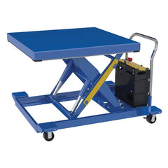 Vestil - Lifting Tables; Type: Cart ; Lift Style: Scissor ; Style: Portable Battery-Operated ; Load Capacity (Lb.): 2000.000 ; Minimum Height (Inch): 10-1/4 ; Lift Height (Inch): 34-1/4 - Exact Tooling