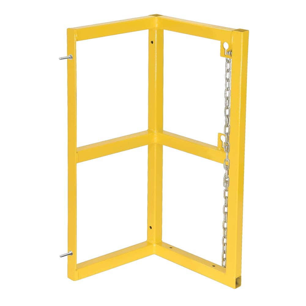Vestil - Gas Cylinder Carts, Racks, Stands & Holders; Type: Cylinder Barricade Rack ; Fits Cylinder Diameter: 4, 5, 6, 7, 8, 9, 10, 11, 12, 13, 14 (Inch); Number of Cylinders: 0 ; Width (Inch): 15-1/4 ; Width (Decimal Inch): 15.2500 ; Height (Inch): 32 - Exact Tooling