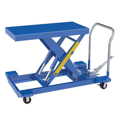 Vestil - Lifting Tables; Type: Cart ; Lift Style: Scissor ; Style: Portable Foot-Operated ; Load Capacity (Lb.): 2000.000 ; Minimum Height (Inch): 10-1/4 ; Lift Height (Inch): 34-1/4 - Exact Tooling