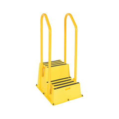 Vestil - Step Ladders; Type: Step Stand ; Height (Feet): 4' 9-1/2" ; Industry Rating: Type IA ; Load Capacity (Lb.): 500.000 ; Material: Polyethylene ; Base Spread: 25 (Inch) - Exact Tooling