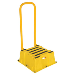 Vestil - Step Stools; Type: Step Stand ; Base Type: Rubber ; Height (Inch): 50 ; Width (Inch): 25 ; Depth (Inch): 25 ; Load Capacity (Lb.): 500.000 - Exact Tooling