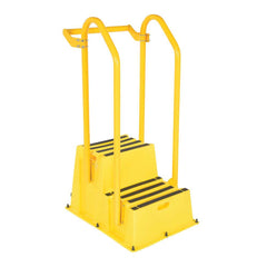 Vestil - Step Ladders; Type: Step Stand ; Height (Feet): 4' 9-1/4" ; Industry Rating: Type IA ; Load Capacity (Lb.): 500.000 ; Material: Polyethylene ; Base Spread: 25 (Inch) - Exact Tooling