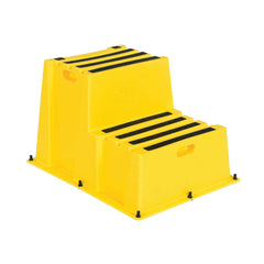 Vestil - Step Stools; Type: Step Stand ; Base Type: Rubber ; Height (Inch): 20-1/2 ; Width (Inch): 25 ; Depth (Inch): 33 ; Load Capacity (Lb.): 500.000 - Exact Tooling