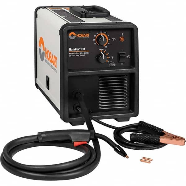 Hobart Welding Products - MIG Welders Amperage Rating: 30-100 Output Current: DC - Exact Tooling