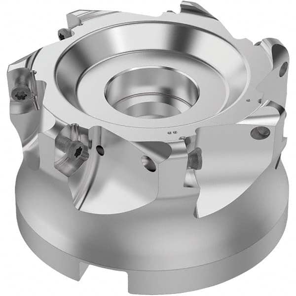 Seco - Indexable High-Feed Face Mills Cutting Diameter (mm): 84.00 Maximum Depth of Cut (mm): 1.80 - Exact Tooling