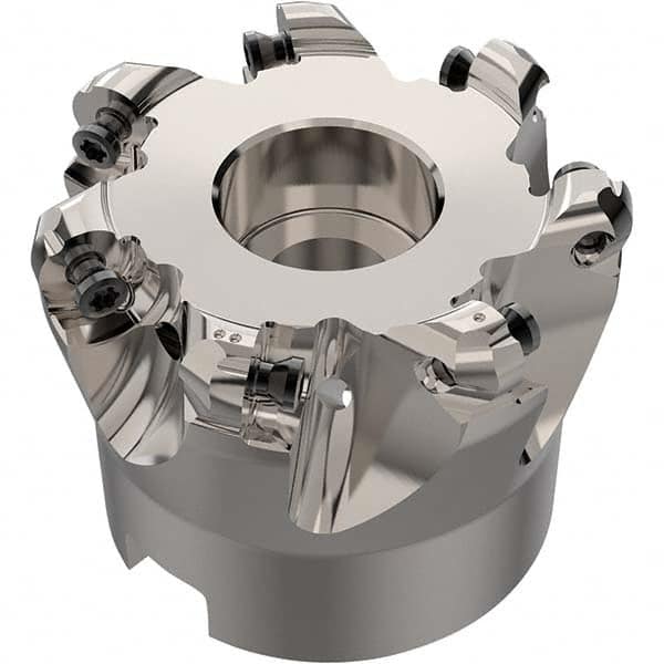 Seco - Indexable Copy Face Mills Cutting Diameter (mm): 42.10 Cutting Diameter (Decimal Inch): 1.6575 - Exact Tooling