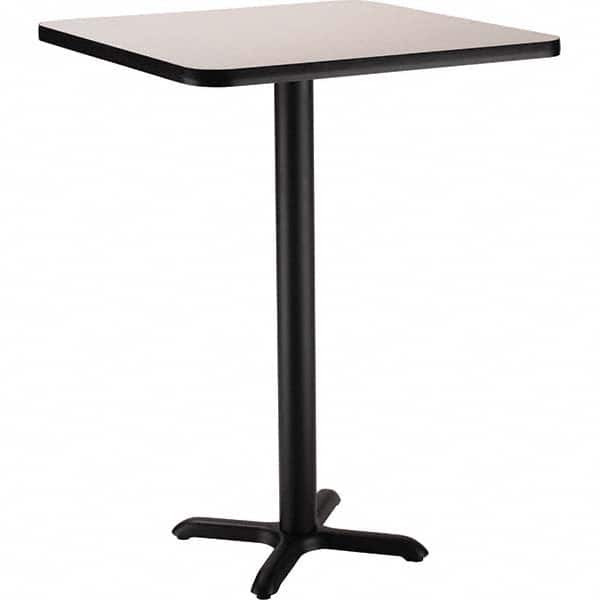 National Public Seating - Stationary Tables Type: Breakroom Material: HPL Particleboard Core w/T-Mold; Steel - Exact Tooling