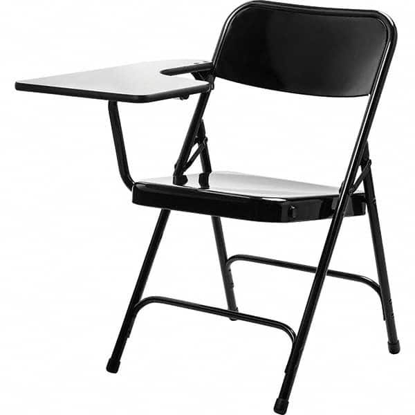 National Public Seating - Folding Chairs Pad Type: Folding Chair W/Tablet Arm Material: Steel - Exact Tooling