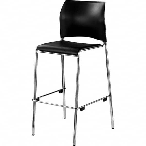 National Public Seating - Stationary Stools Type: Stool with Back Base Type: Standard - Exact Tooling
