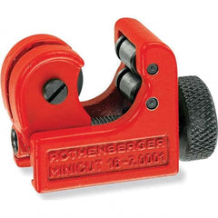 Rothenberger - Pipe & Tube Cutters Type: Mini Tube Cutter Maximum Pipe Capacity (Inch): 7/8 - Exact Tooling