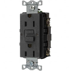 Bryant Electric - GFCI Receptacles Grade: Commercial Color: Black - Exact Tooling