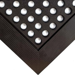 Wearwell - 5' Long x 3' Wide x 5/8" Thick Dry/Wet Environment Heavy Duty Anti-Fatigue Matting - Exact Tooling