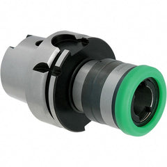 Techniks - HSK50A Taper Shank Tension & Compression Tapping Chuck - 5/16 to 7/8" Tap Capacity, 4.33" Projection, Quick Change - Exact Tooling