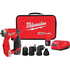 Milwaukee Tool - Cordless Screwdrivers Voltage: 12.0 Handle Type: Pistol Grip - Exact Tooling