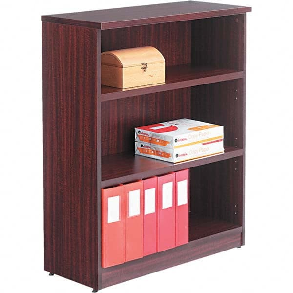 ALERA - Bookcases Height (Inch): 39-3/4 Color: Mahogany - Exact Tooling
