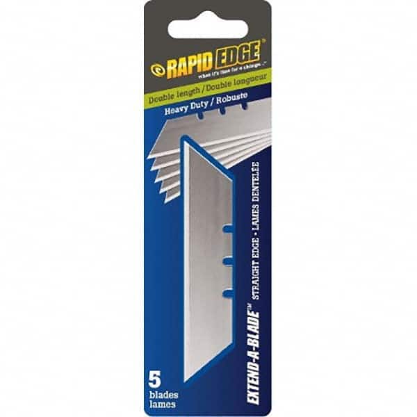 Rapid Edge - Knife Blades Type: Utility Knife Blade Material: Carbon Steel - Exact Tooling