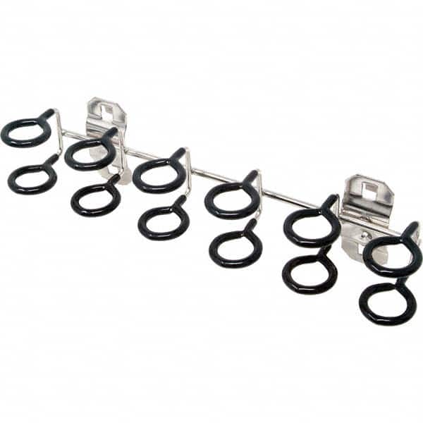 Triton - Pegboard Hooks Type: 9" W Multi-Ring Tool Holder 3/4" Ring ID; 1-3/4" Depth - Pkg. of 2 Projection: 3/4 (Inch) - Exact Tooling