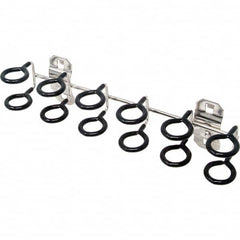 Triton - Pegboard Hooks Type: 9" W Multi-Ring Tool Holder 3/4" Ring ID; 1-3/4" Depth - Pkg. of 2 Projection: 3/4 (Inch) - Exact Tooling