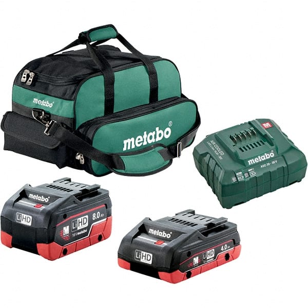 Metabo - Power Tool Chargers Voltage: 18 Battery Chemistry: Lithium-Ion - Exact Tooling