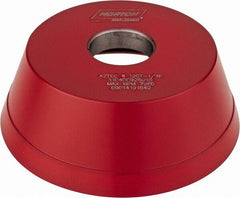 Norton - 5" Diam, 1-1/4" Hole Size, 1-3/4" Overall Thickness, 120 Grit, Type 11 Tool & Cutter Grinding Wheel - Fine Grade, CBN, Resinoid Bond - Exact Tooling