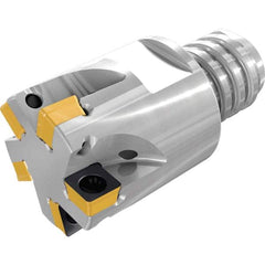 Iscar - Indexable Square-Shoulder End Mills Cutting Diameter (mm): 14.00 Cutting Diameter (Decimal Inch): 0.5510 - Exact Tooling