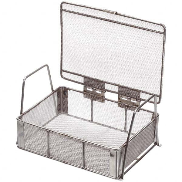 Marlin Steel Wire Products - Baskets Shape: Rectangular Material Family: Metal - Exact Tooling