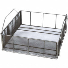 Marlin Steel Wire Products - Baskets Shape: Rectangular Material Family: Metal - Exact Tooling