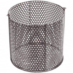 Marlin Steel Wire Products - Baskets Shape: Round Material Family: Metal - Exact Tooling