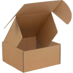 Made in USA - Pack of (50), 4" Wide x 4" Long x 4" High Crushproof Mailers - Exact Tooling