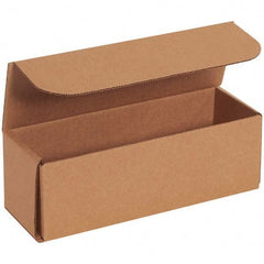 Made in USA - Pack of (50), 3" Wide x 9" Long x 3" High Corrugated Shipping Boxes - Exact Tooling