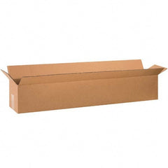 Made in USA - Pack of (5), 10" Wide x 60" Long x 10" High Corrugated Shipping Boxes - Exact Tooling