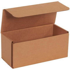 Made in USA - Pack of (50), 4" Wide x 9" Long x 4" High Corrugated Shipping Boxes - Exact Tooling